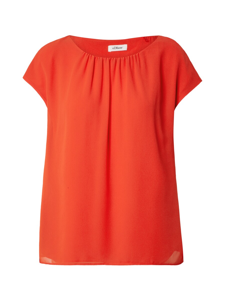 

Блузка с коротким рукавом s.Oliver BLACK LABEL Blouse, цвет fire red