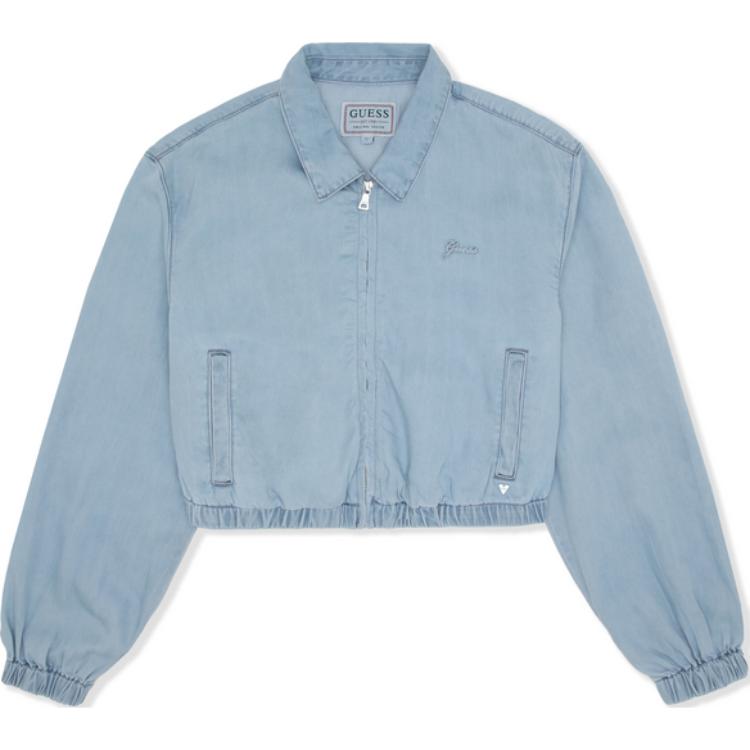 

GUESS Джинсовая куртка женская светло голубая, Light Blue