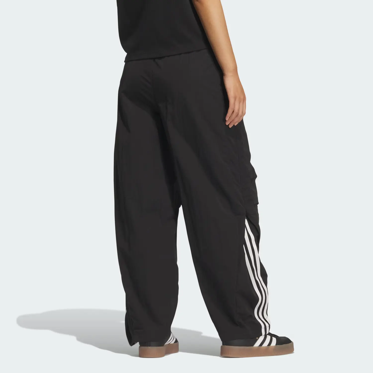 Женские спортивные брюки 3S Adidas Originals, черно-белый — фото 4