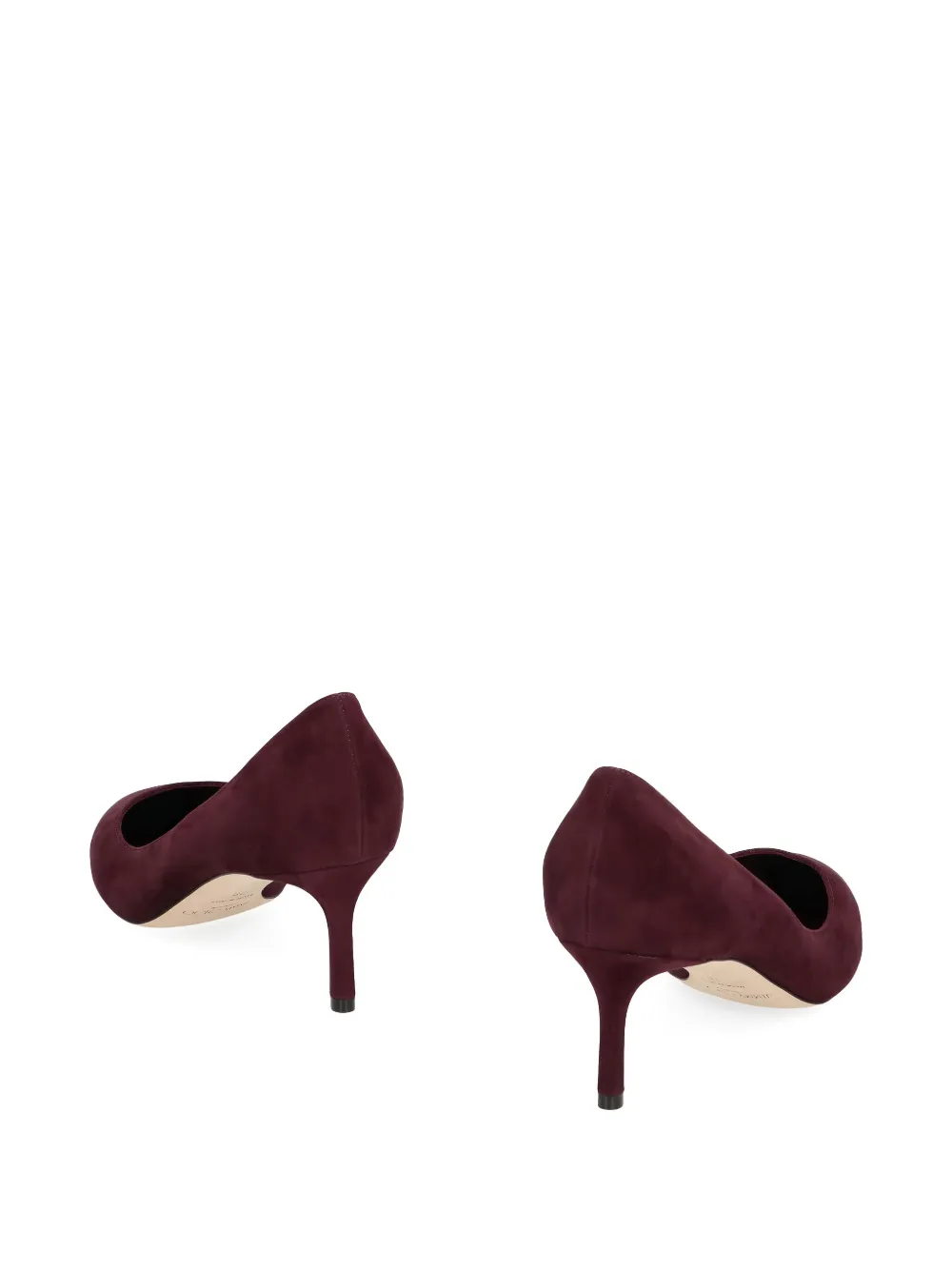 Туфли Romy 60 с заостренным носком JIMMY CHOO, красный — фото 3
