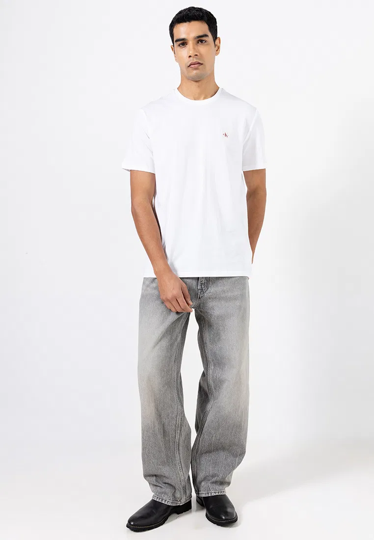 Джинсы regular fit, Barrel Fit, Calvin Klein Jeans, дымчатый — фото 4