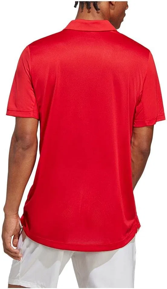 Футболка-поло Adidas Club Tennis - черный/серый Six/белый — фото 2