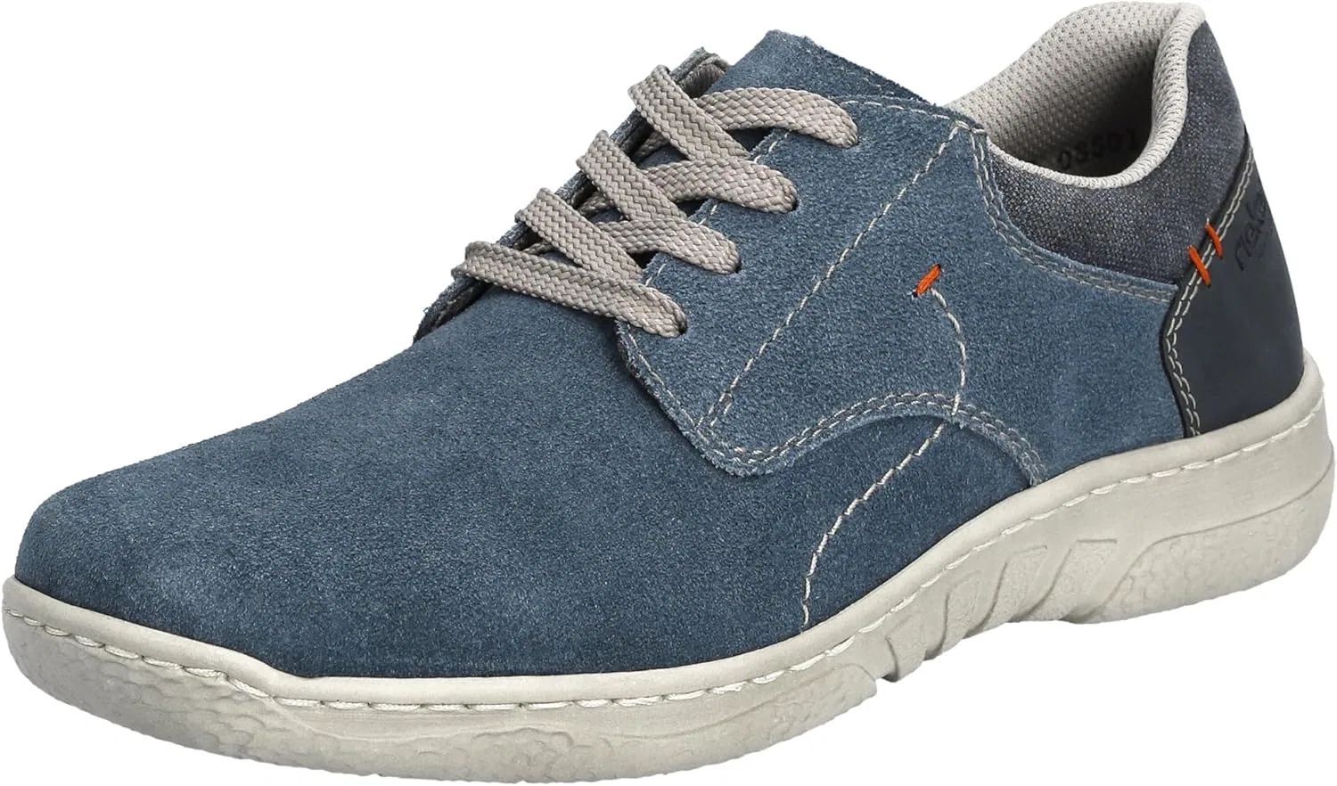 Мужские кроссовки Rieker 3501 на шнуровке, Blue