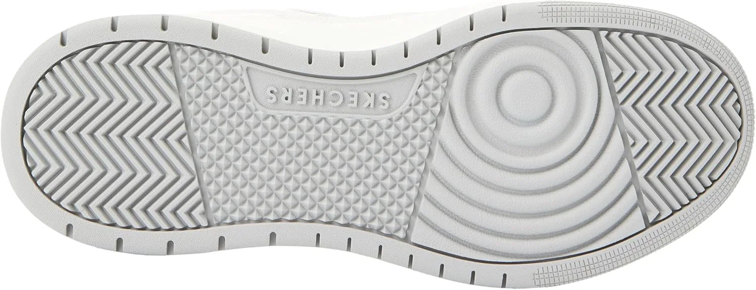 Мужские кроссовки Skechers UNO Court Trainers, White Leather With Grey Trim By Duraleather — фото 2