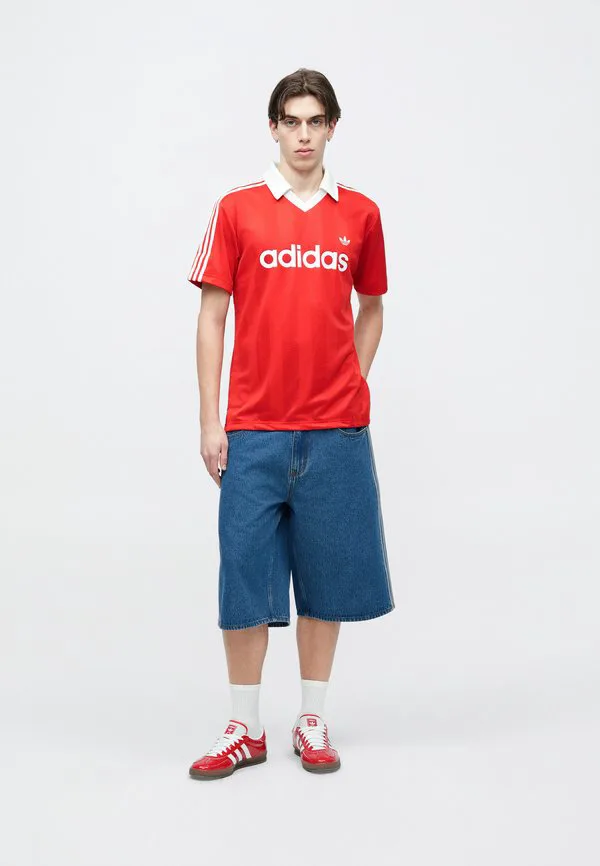 Рубашка поло Adidas Originals, Better Scarlet — фото 3