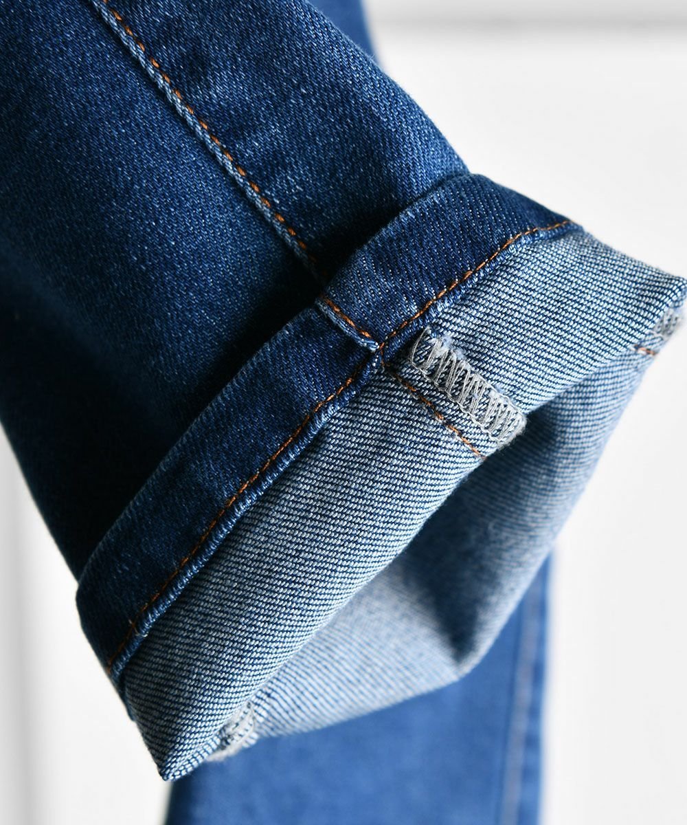 Плотные джинсы-клеш Moimoln, Denim — фото 4