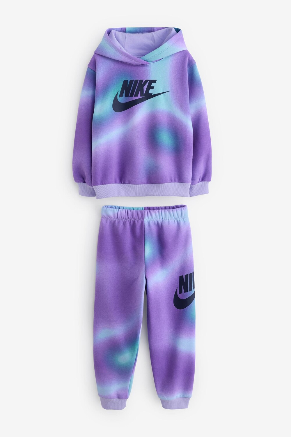 

Детский спортивный костюм с принтом Solarized Nike, фиолетовый