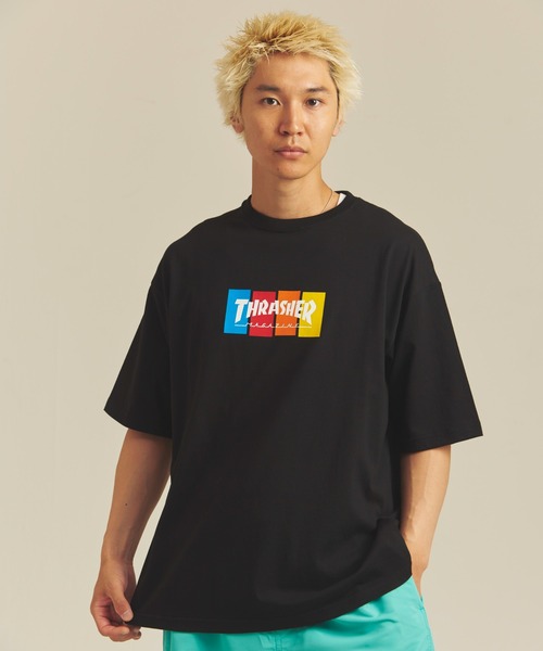 

Футболка с коротким рукавом, 5,6 унций (~159 г) THRASHER, черный