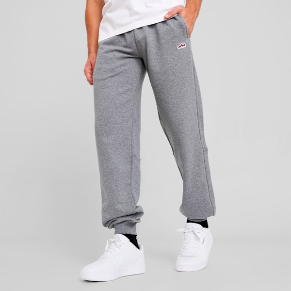 

Мужские спортивные штаны Puma Wardrobe Essentials Suede, серый