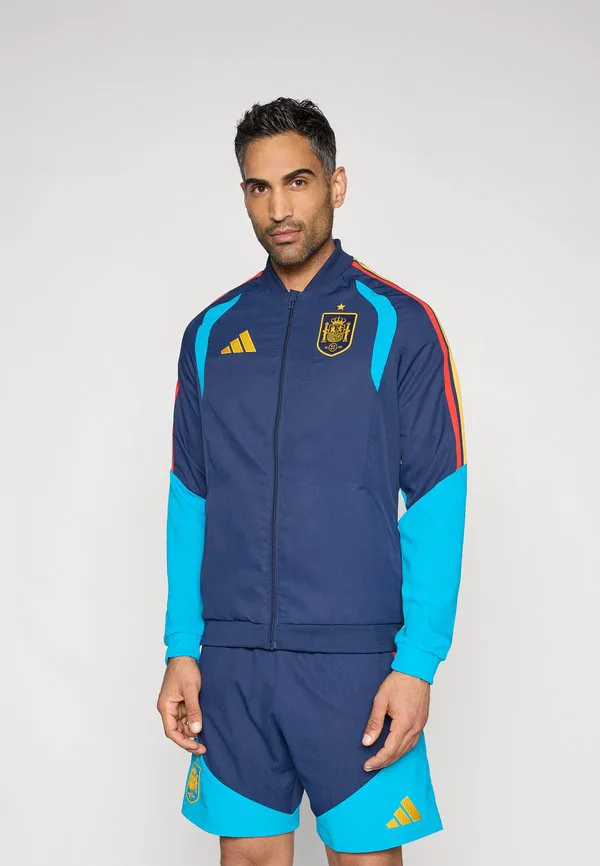 Предматчевая куртка сборной испании rfef Adidas Performance, Night Indigo