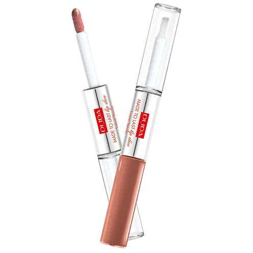 

Водостойкая помада 012 натуральный нюдовый Pupa Made To Last Lip Duo, 2х4 мл