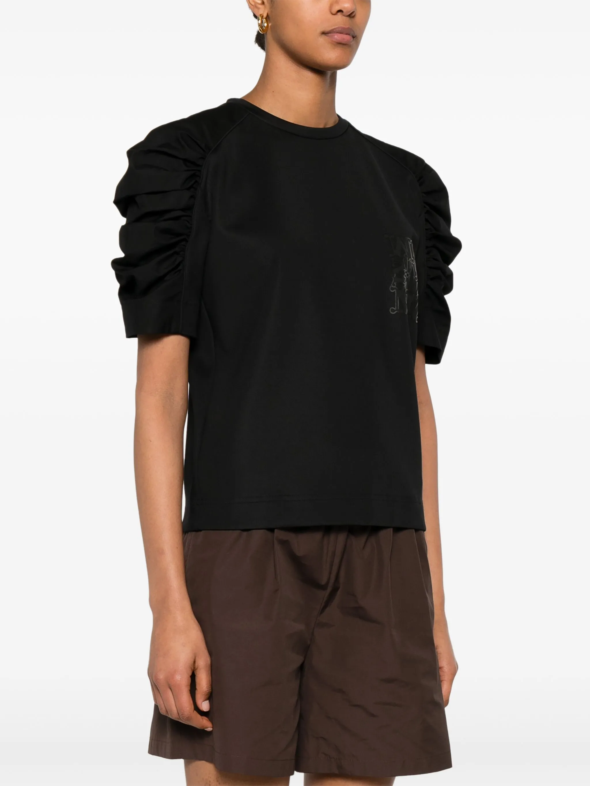 Топ Mantide Max Mara, черный — фото 3