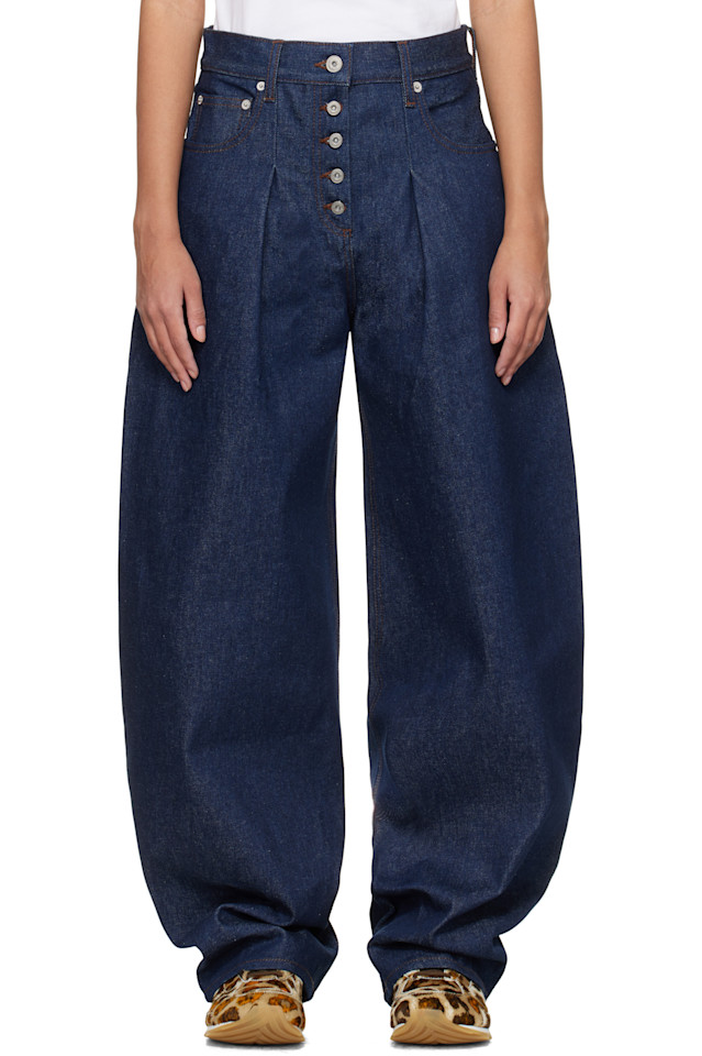 

Джинсы Ovalo de Nîmes Jacquemus, мультиколор