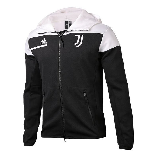 

Куртка adidas Juve Zne 20-21 Season Juventus Soccer/Football Sports Jacket Black, черный