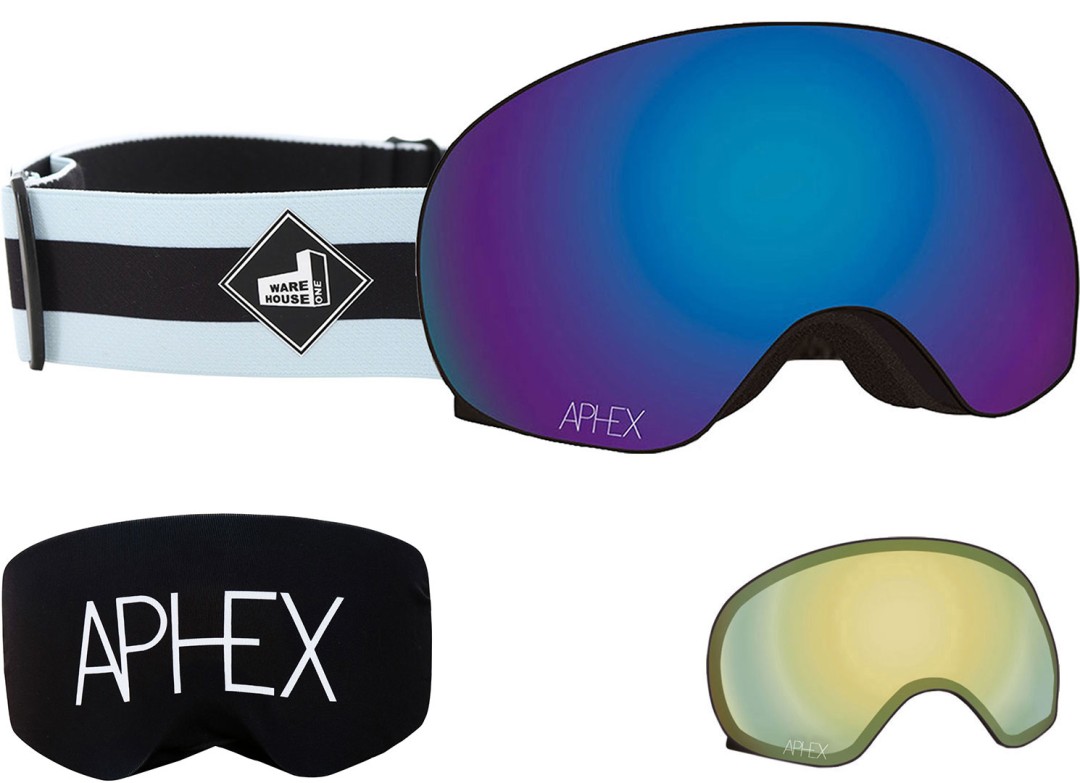 

Aphex Солнцезащитные очки Xpr the one edition magnet stand up/revo blue + bonus lens yellow