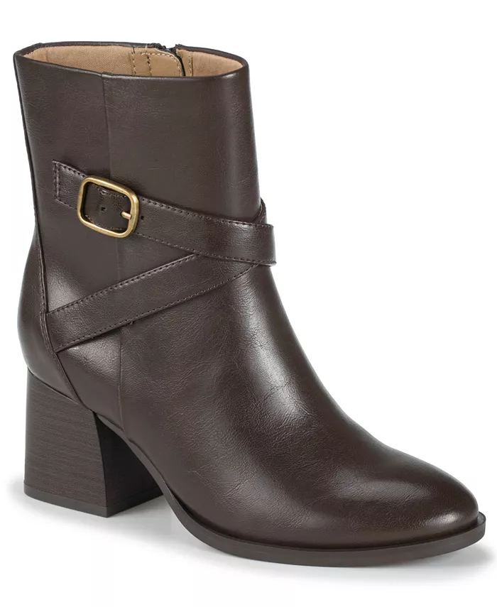 Женские ботинки миди Dorma Block Heel Baretraps, коричневый