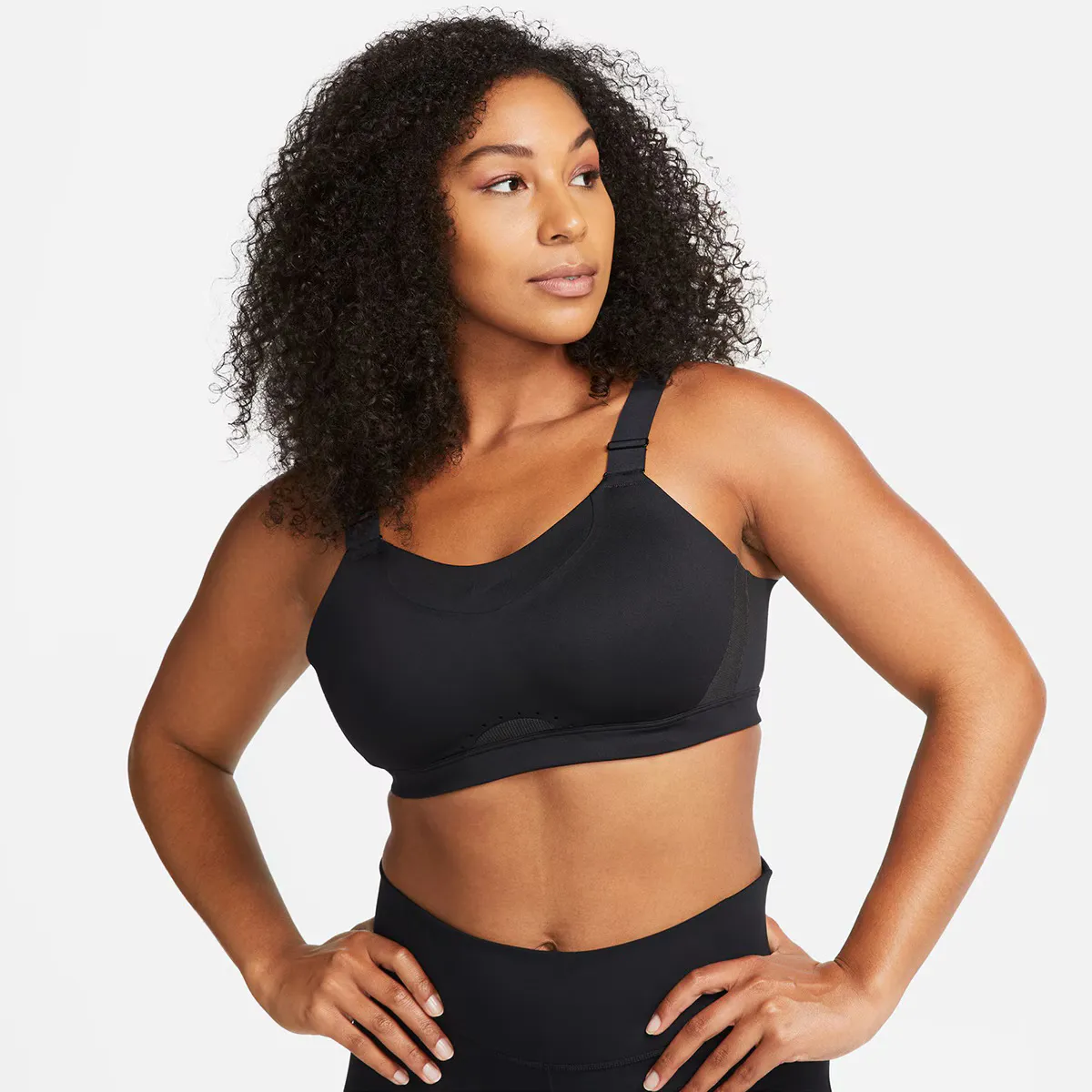 

Женский топ Dri-FIT Alpha Nike, черный