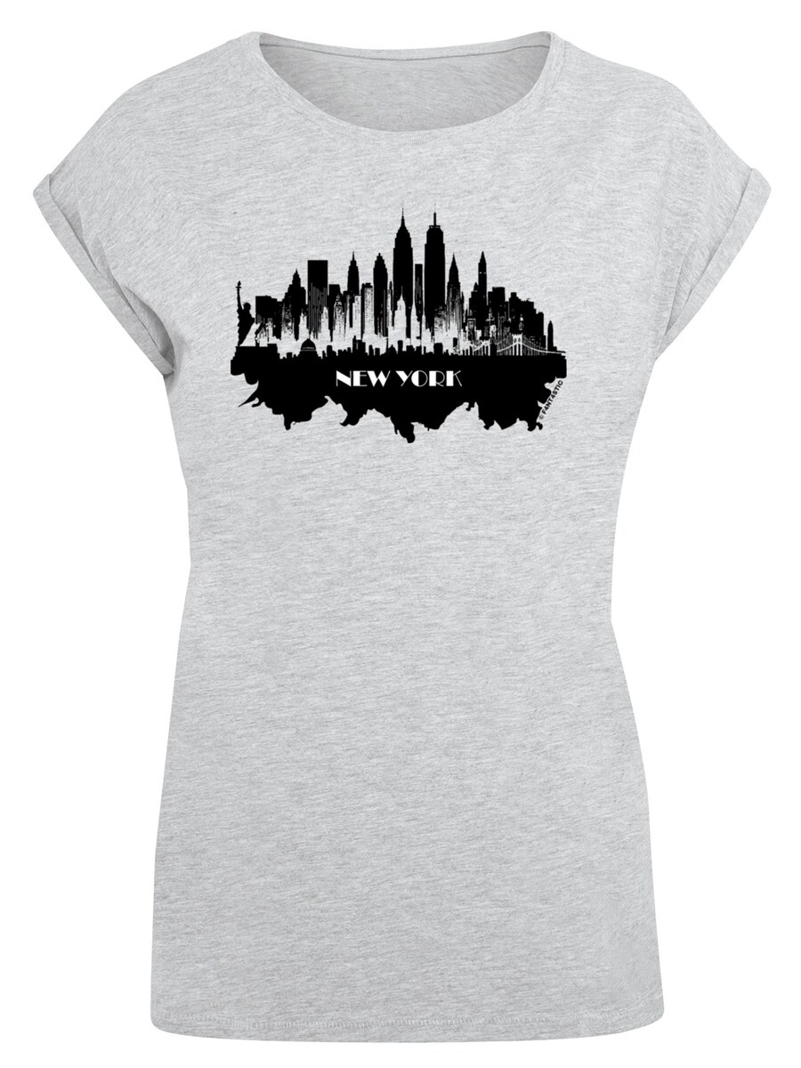 

Рубашка F4NT4STIC Cities Collection - New York skyline, серый