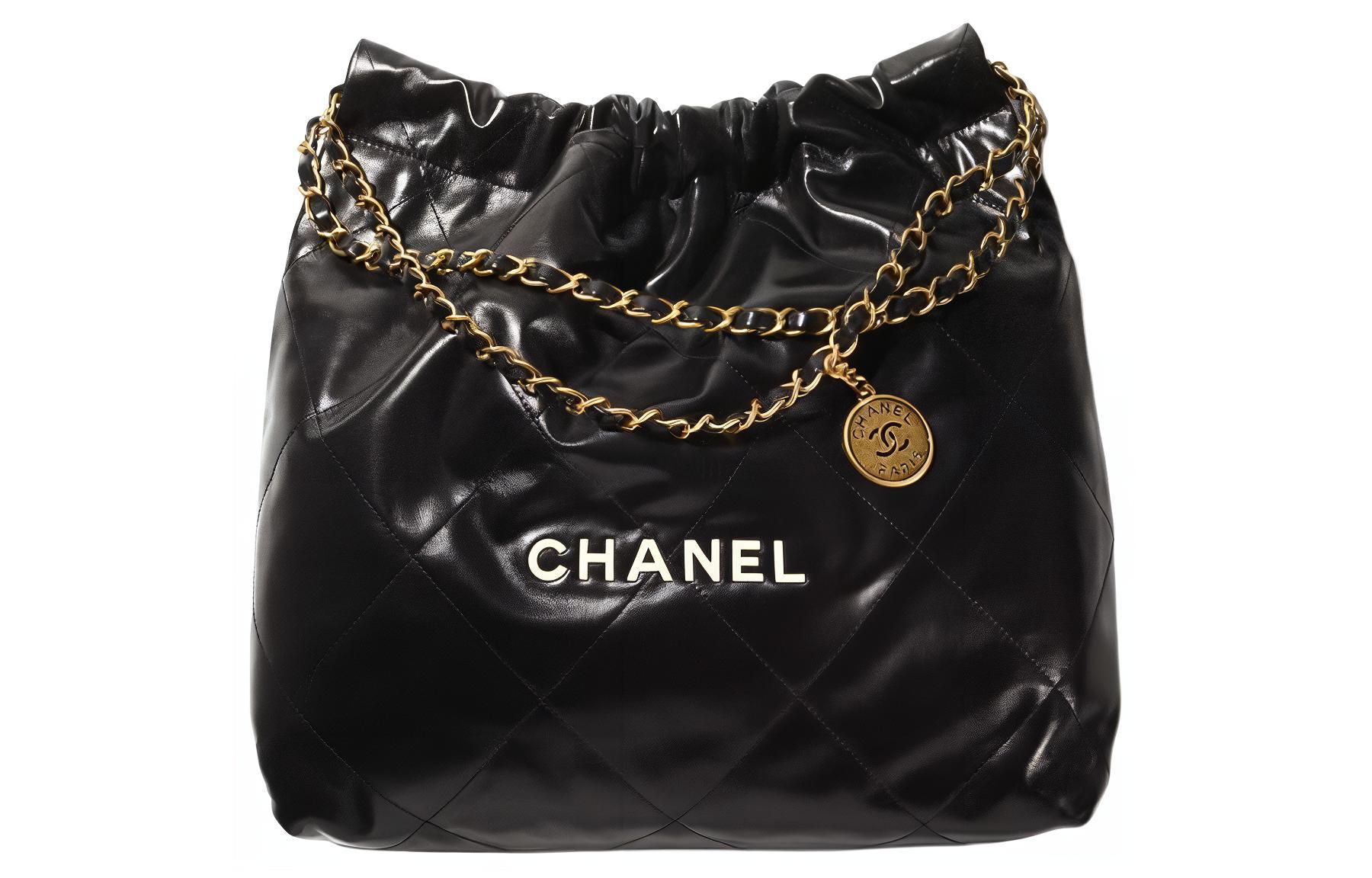 

CHANEL Сумка тоут гладкая телячья кожа