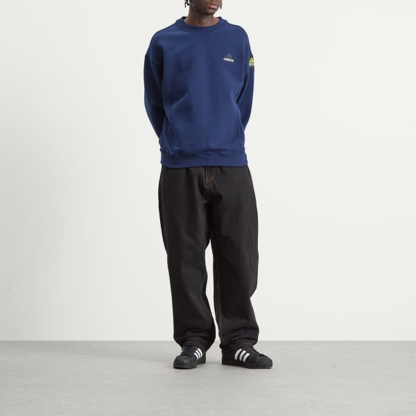 Толстовка Eqt crew Adidas, night индиго — фото 4