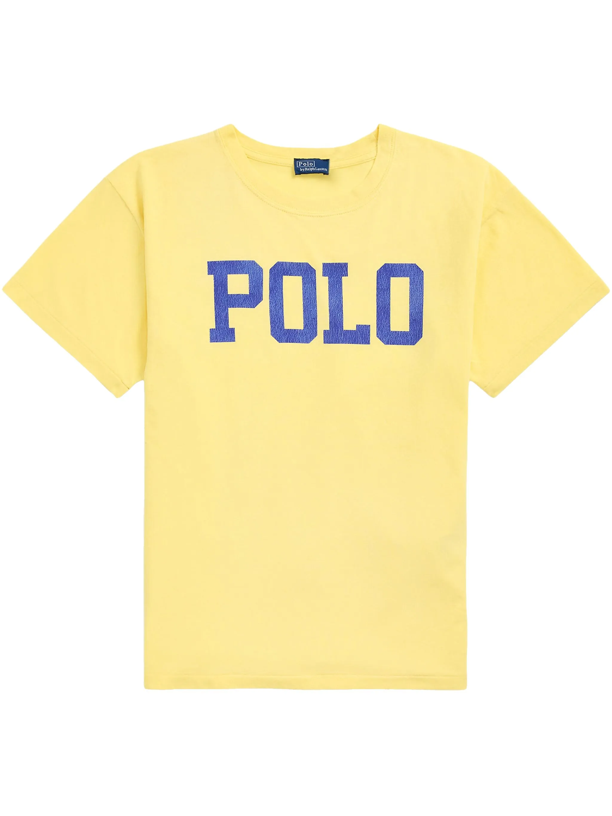 

Футболка с логотипом Polo Ralph Lauren, желтый