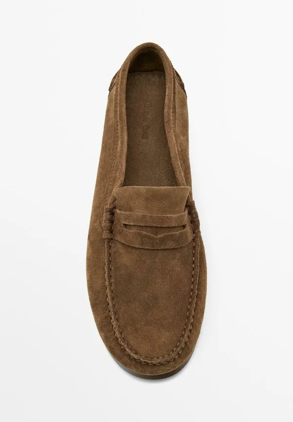 Слипоны Massimo Dutti, Brown — фото 3