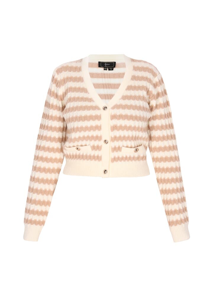 

Пуловер faina Cardigan, цвет beige wollweiss