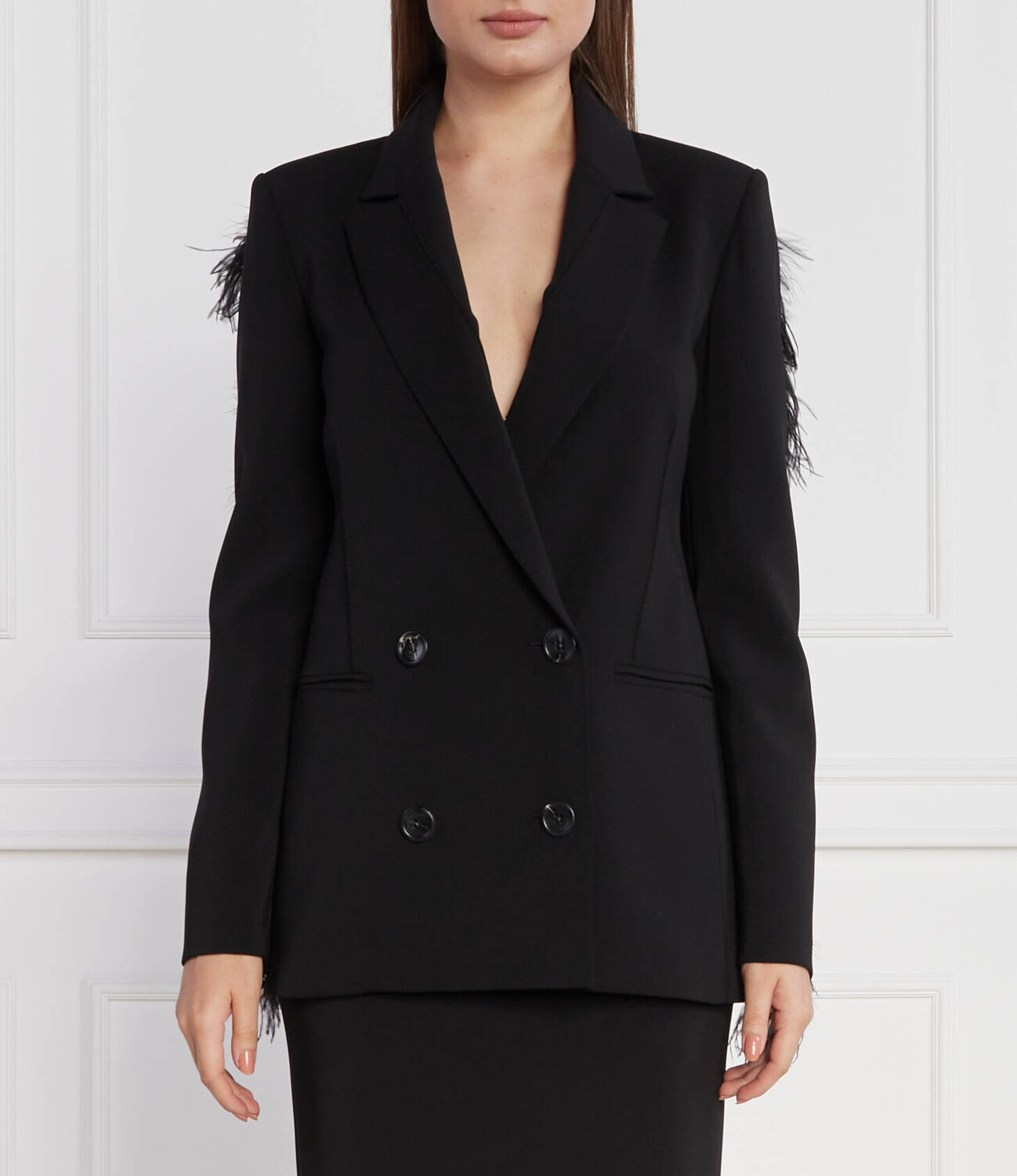 

Куртка Patrizia Pepe elegante Regular Fit, черный