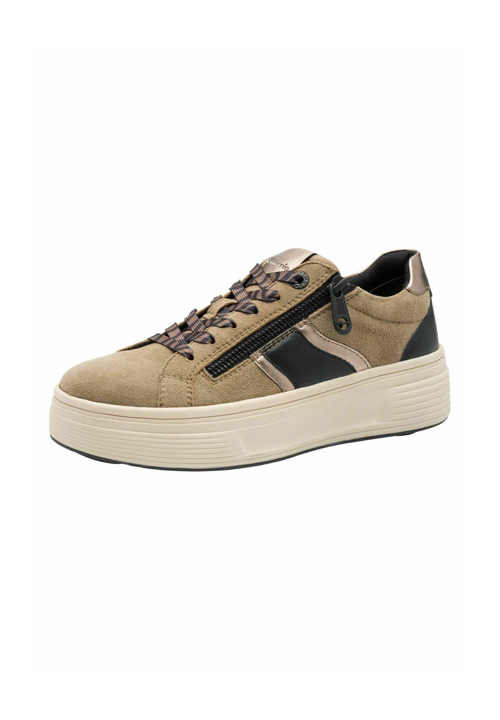 Кроссовки SNEAKER Tamaris, коричневый — фото 3