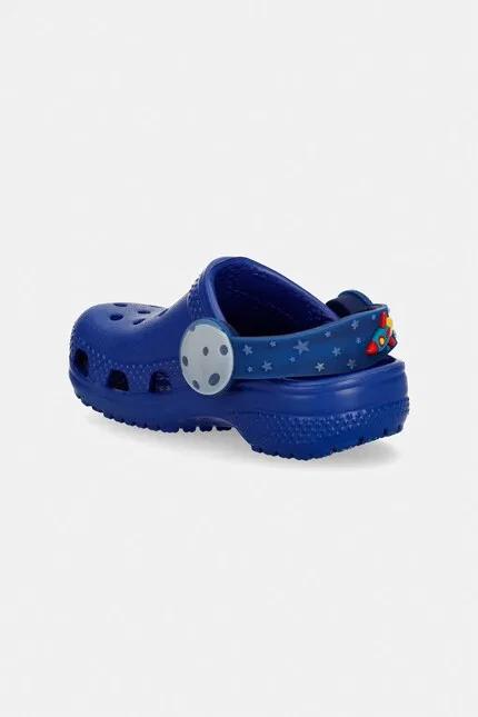Сланцы детские с подсветкой Crocs, синий — фото 3