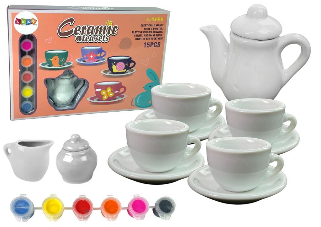

Чайный сервиз своими руками роспись фарфора IMPORT LEANTOYS