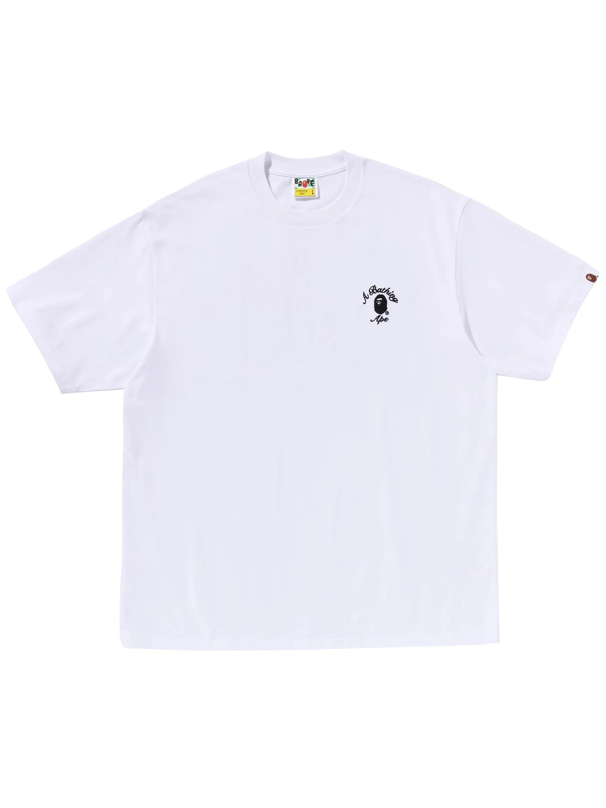 

Футболка с вышитым логотипом A Bathing Ape, белый