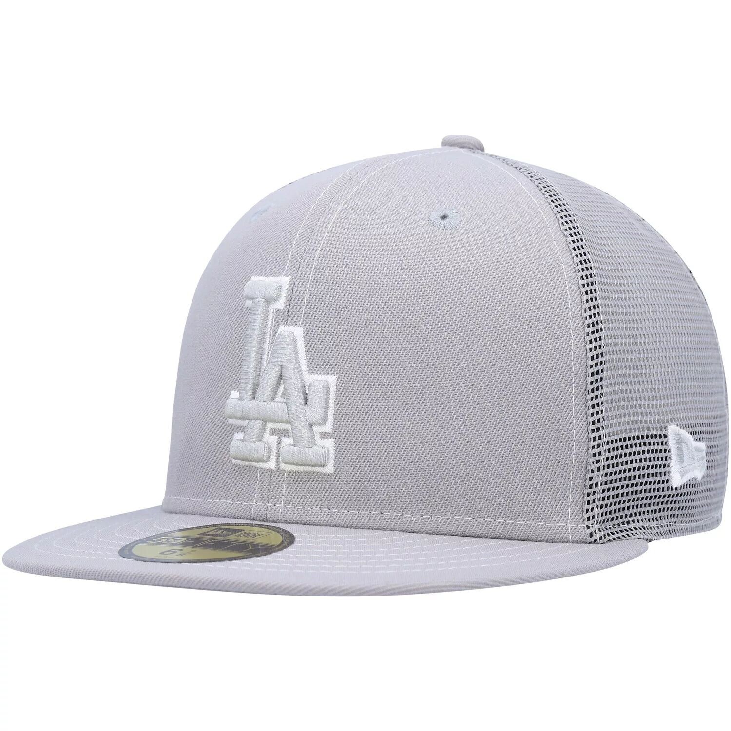 

Мужская серая кепка New Era Los Angeles Dodgers 2023 для тренировок на поле 59FIFTY