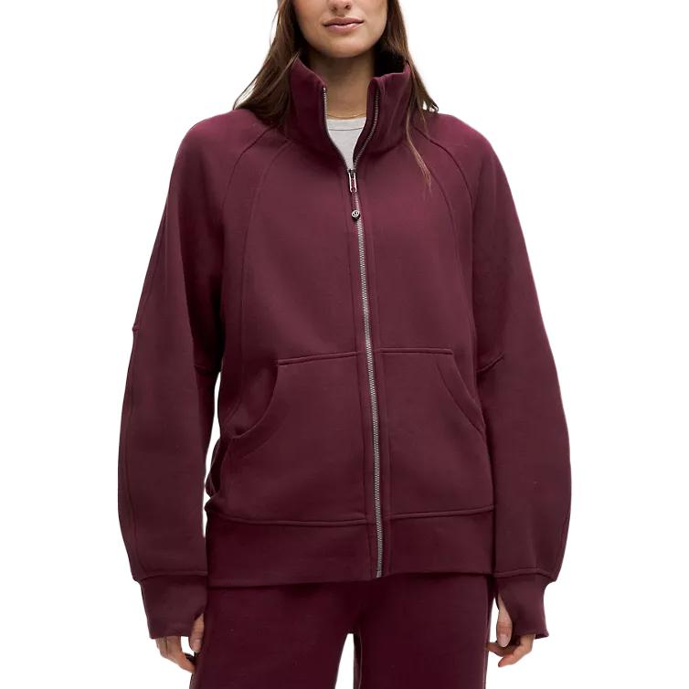 

Lululemon Куртка Scuba Series женская, Garnet/Garnet