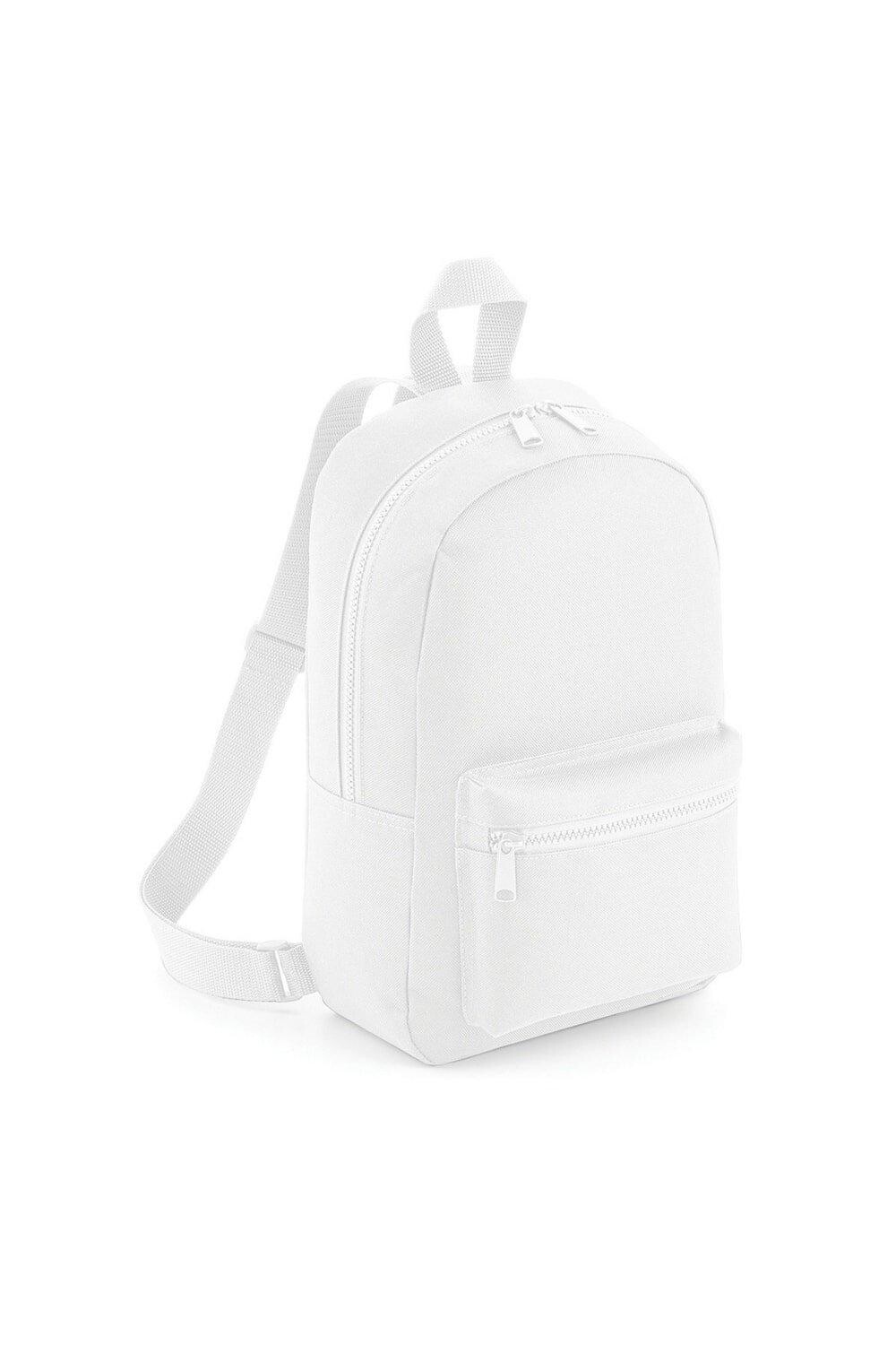 

Рюкзак Mini Essential, сумка-рюкзак, упаковка из 2 шт. Bagbase, белый