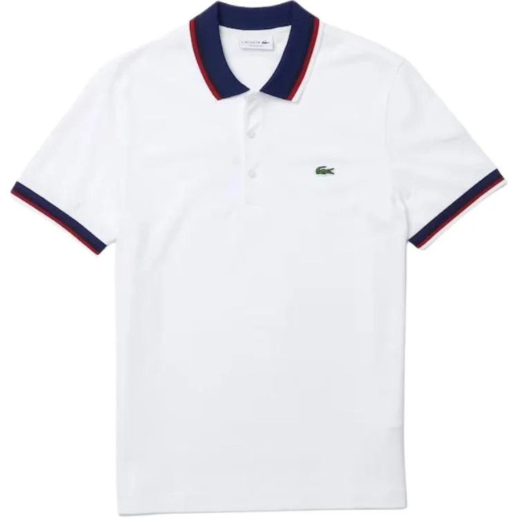 Футболка поло с вышитым логотипом LACOSTE, 031/черный — фото 3