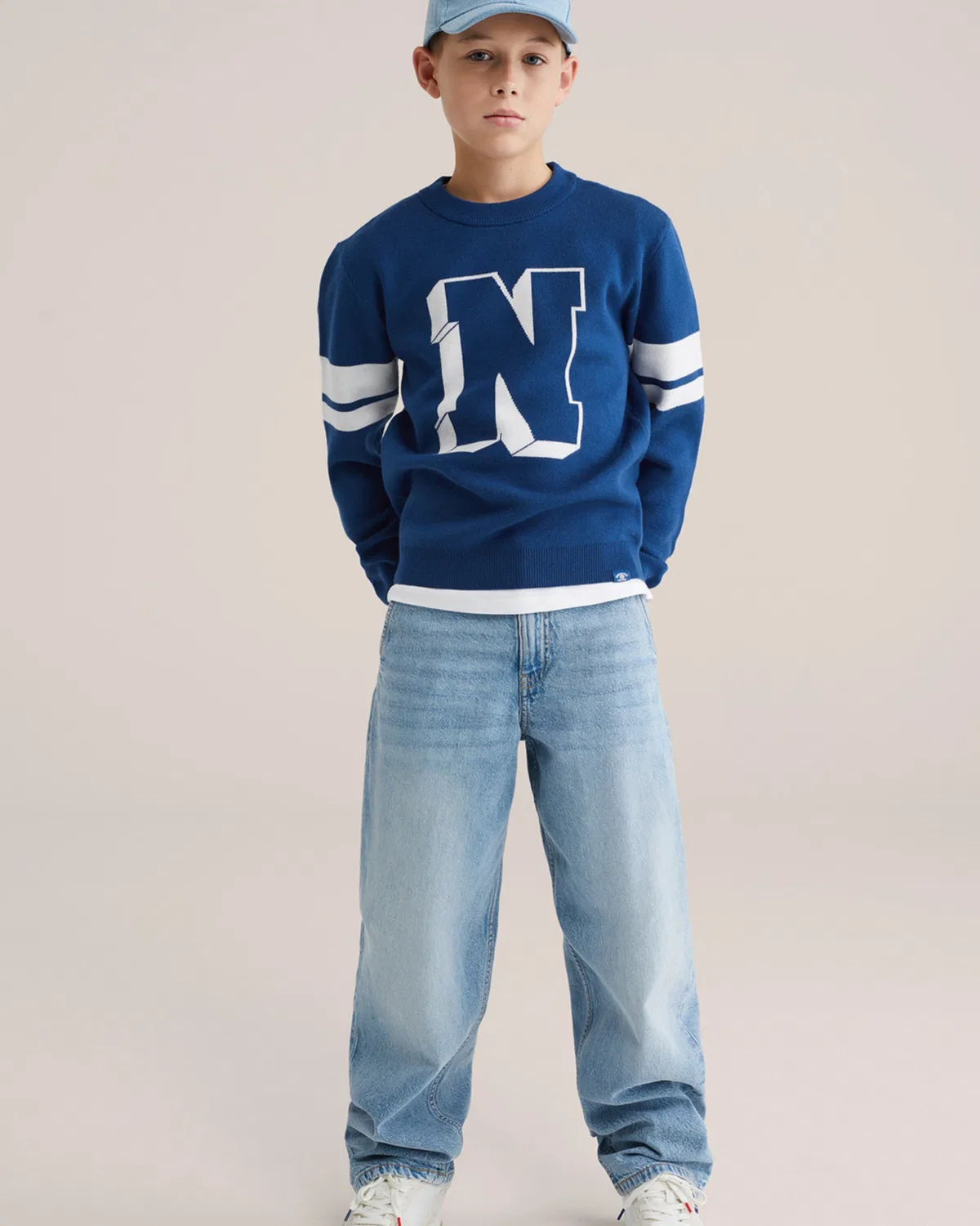 Свитер We Fashion, Dark Blue — фото 4