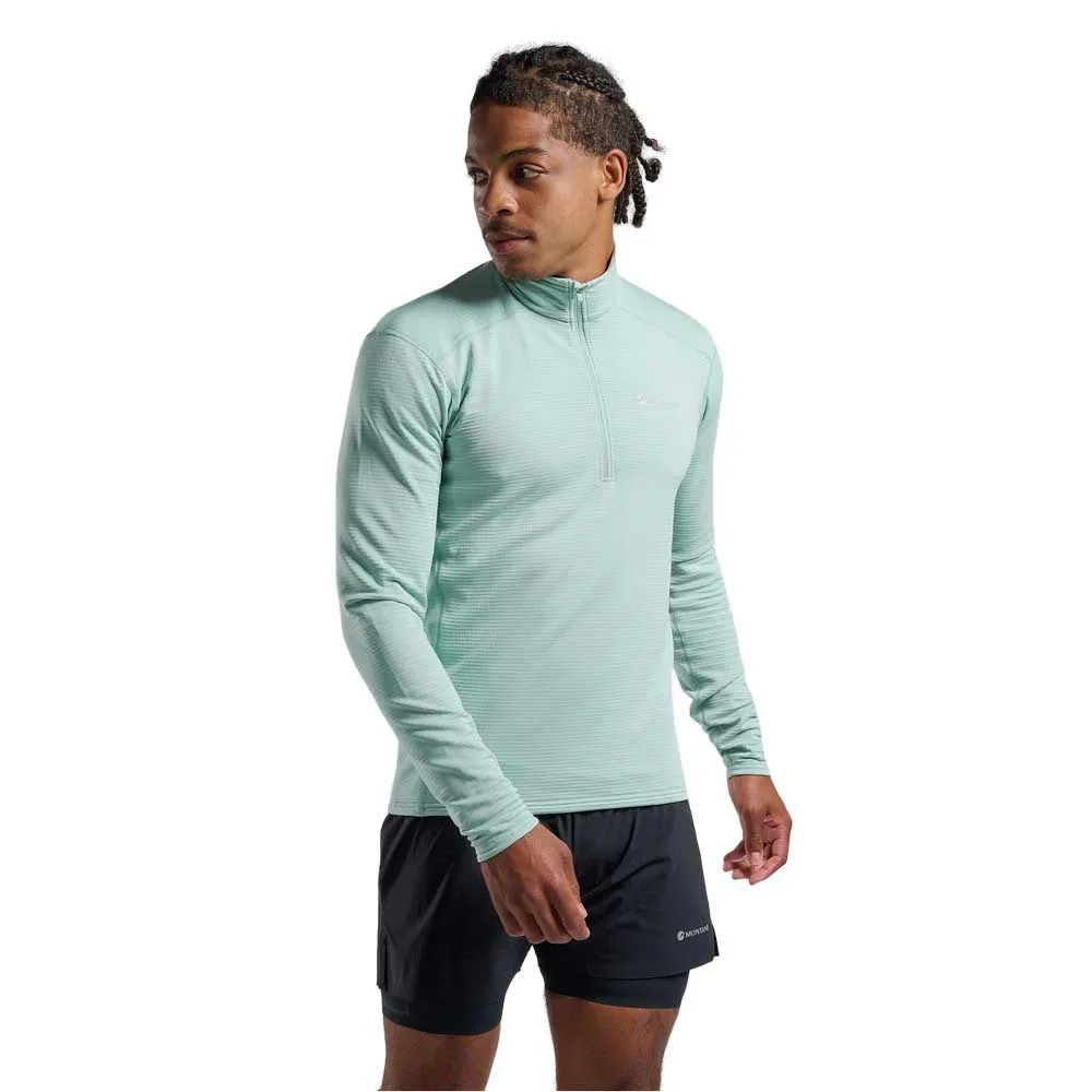 

Толстовка Montane Protium Lite half zip, зеленый