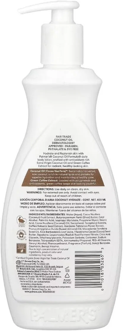 Лосьон для тела Palmer's Vitamin E Coconut Oil, 400 мл — фото 2