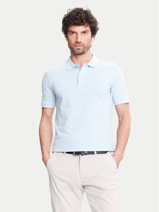 

Рубашка поло стандартный крой C5 21354.2110 Pierre Cardin, голубой