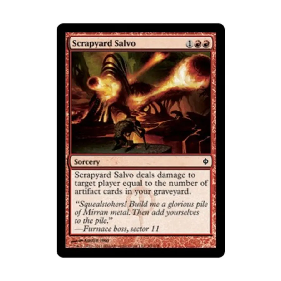 

CCG Залп на свалке (C) (фольга), MTG - New Phyrexia
