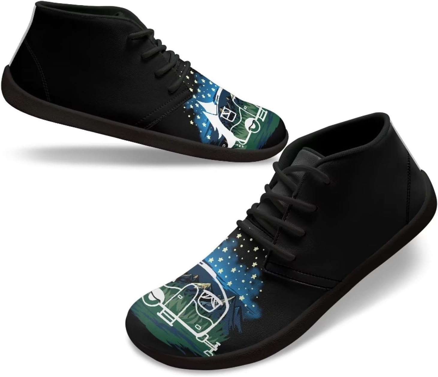 

Мужские минималистичные обувь Fuxowvby, Модные кроссовки с широкой носочной частью, Кроссовки для тренировок с нулевым перепадом, размер US 5-14, Aurora