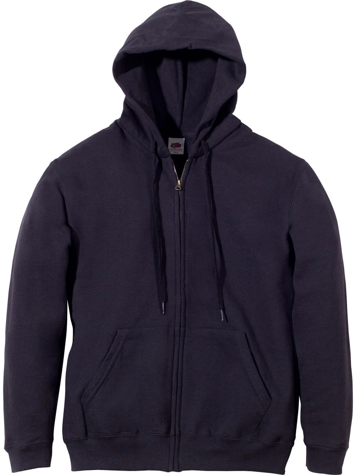 

Толстовка унисекс с капюшоном черного цвета Fruit of the Loom, Черный, Толстовка унисекс с капюшоном черного цвета Fruit of the Loom