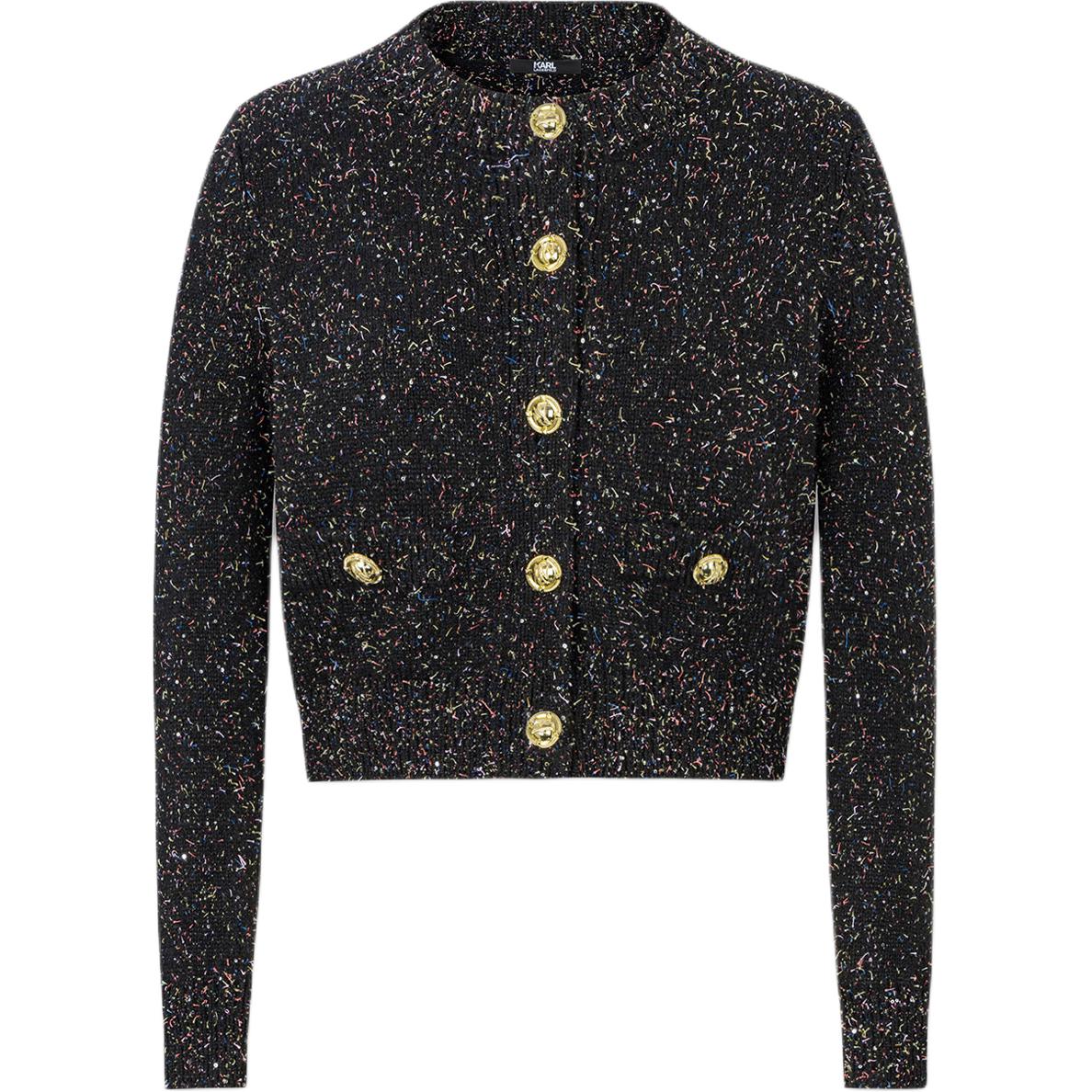 

KARL LAGERFELD Вязаный свитер женский черный KARL LAGERFELD / Karl Lagerfeld Jeans