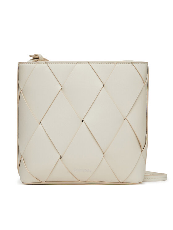 

Сумочка Ck Woven Square Crossbody K60K612991 Calvin Klein, белый