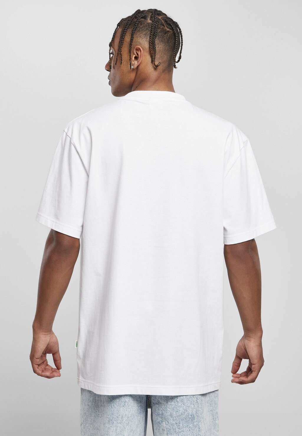 

Базовая футболка Tall Tee Urban Classics, белая