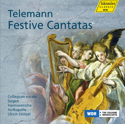 

CD диск Telemann / Mertens / Vitzthum / Feuersinger: Festive Cantatas