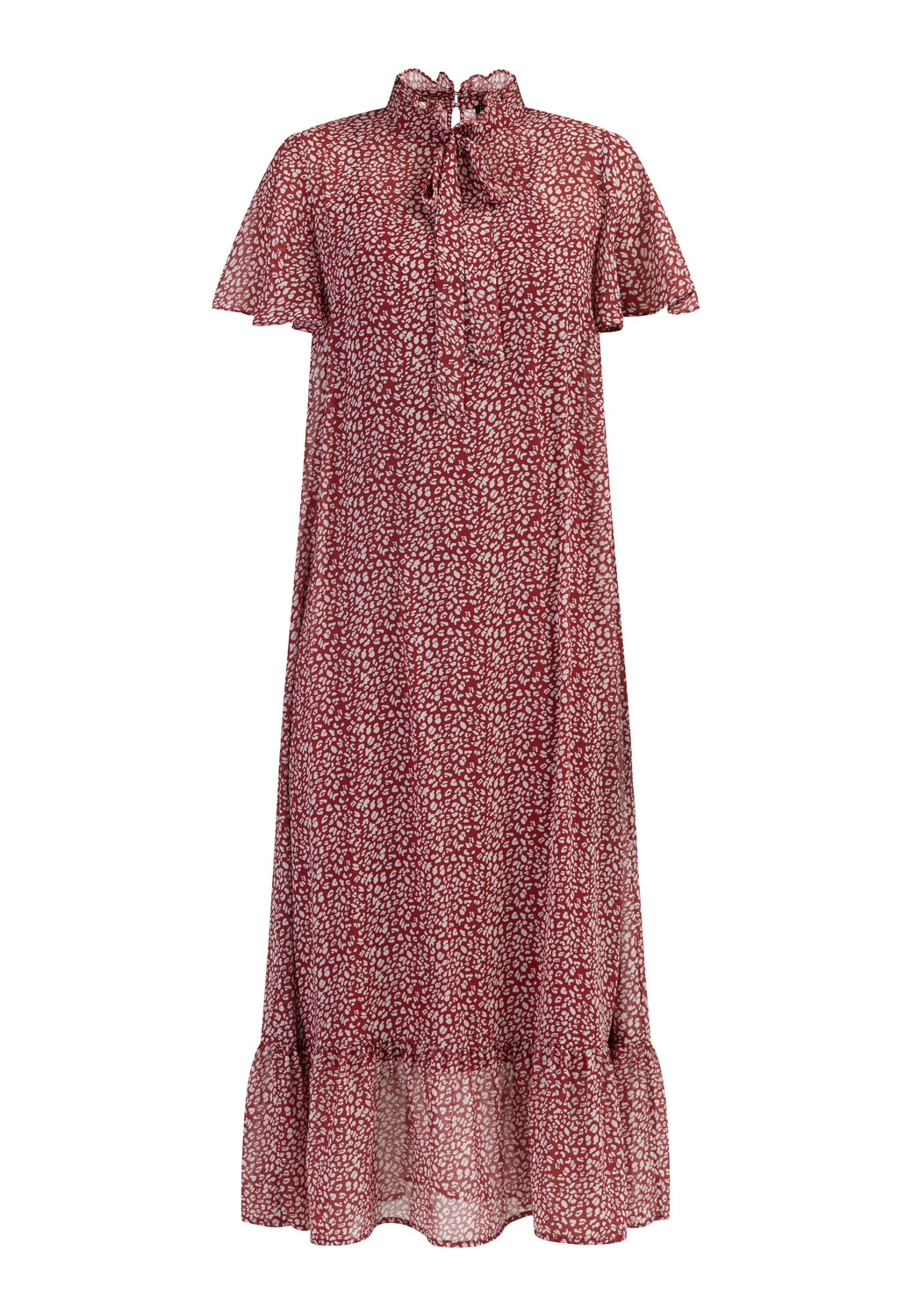 

Платье faina Midi Aus Chiffon, красный