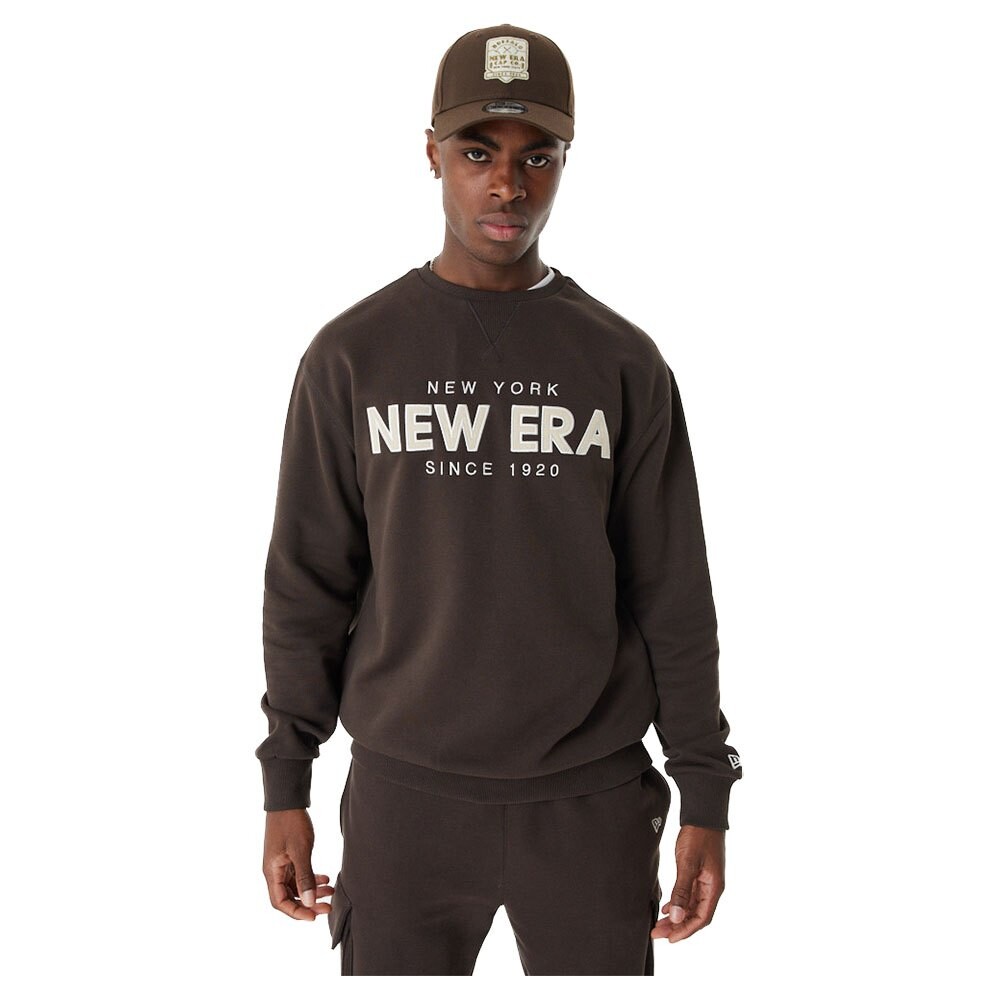

Футболка с длинным рукавом New Era Wordmark, коричневый