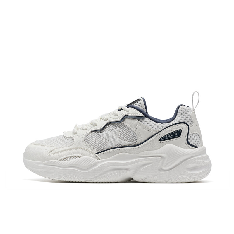 

Кроссовки XTEP Lifestyle Shoes Men Low-top Sail White/dark Blue, белый/темно-синий